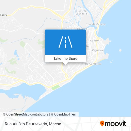 Rua Aluízio De Azevedo map