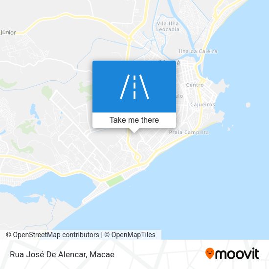 Rua José De Alencar map