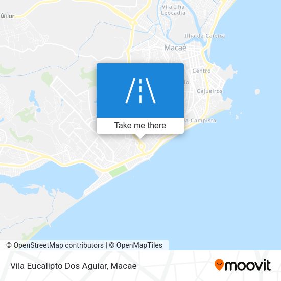 Vila Eucalipto Dos Aguiar map