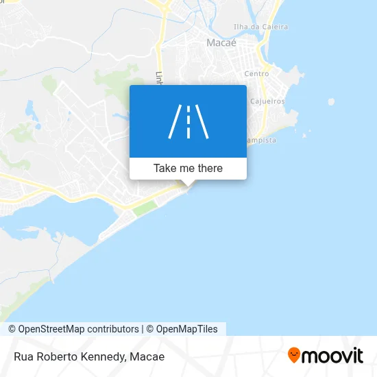 Rua Roberto Kennedy map