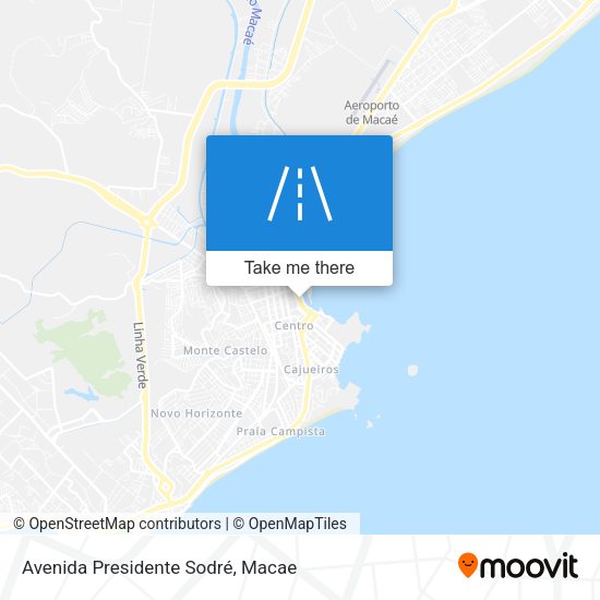 Avenida Presidente Sodré map