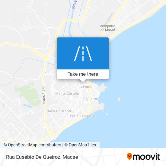 Rua Eusébio De Queiroz map