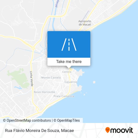 Rua Flávio Moreira De Souza map