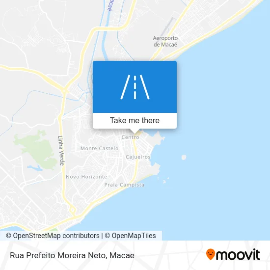 Rua Prefeito Moreira Neto map