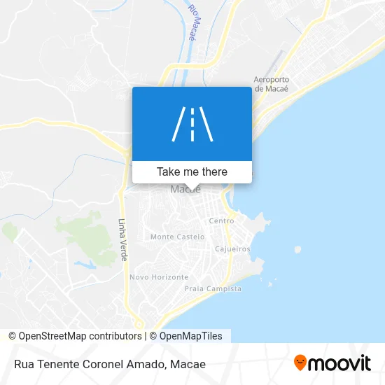 Rua Tenente Coronel Amado map