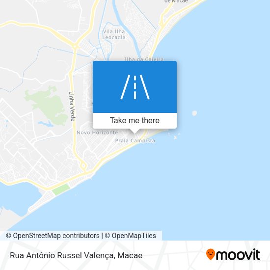 Rua Antônio Russel Valença map