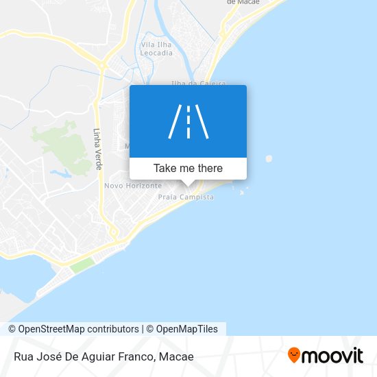Rua José De Aguiar Franco map