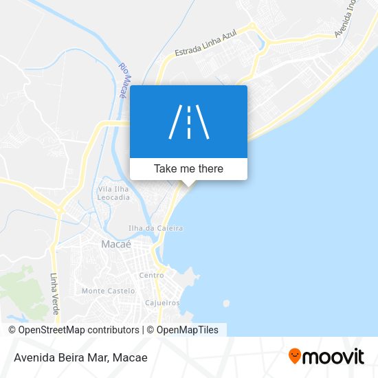 Avenida Beira Mar map