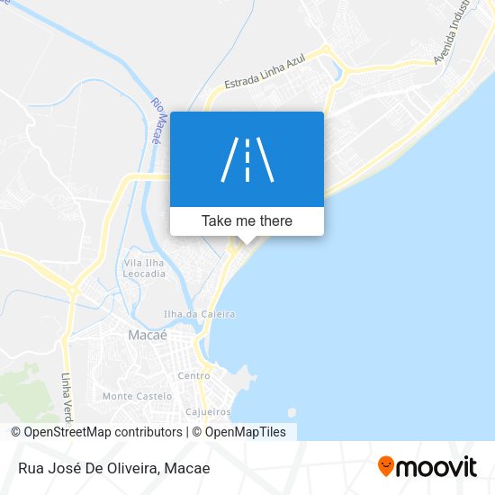 Rua José De Oliveira map