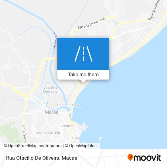 Rua Otacilio De Oliveira map