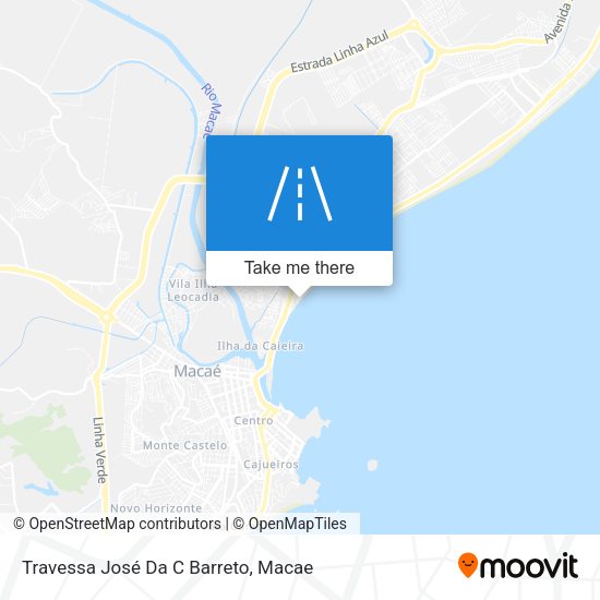 Travessa José Da C Barreto map