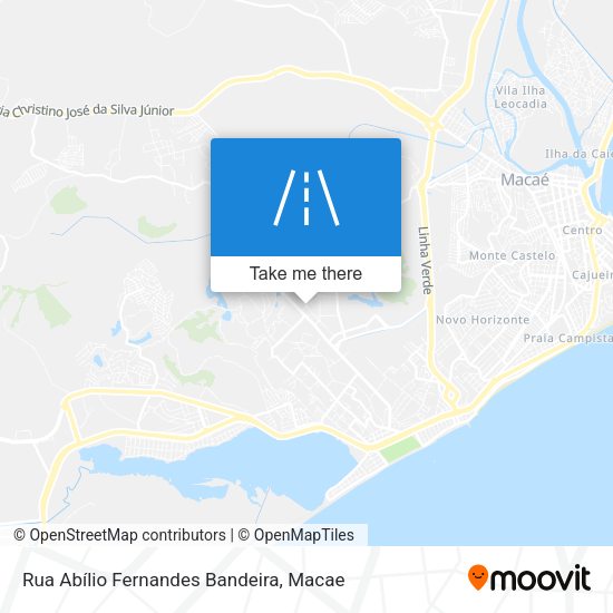 Rua Abílio Fernandes Bandeira map