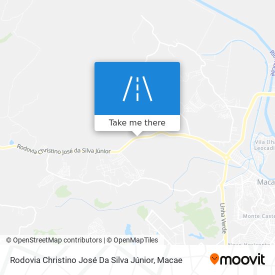 Rodovia Christino José Da Silva Júnior map