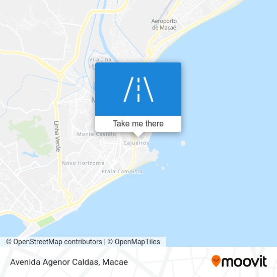 Avenida Agenor Caldas map