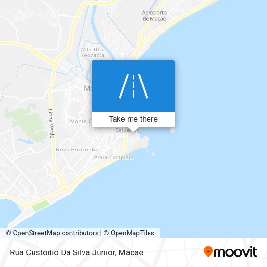 Rua Custódio Da Silva Júnior map
