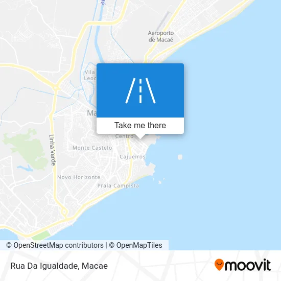 Rua Da Igualdade map
