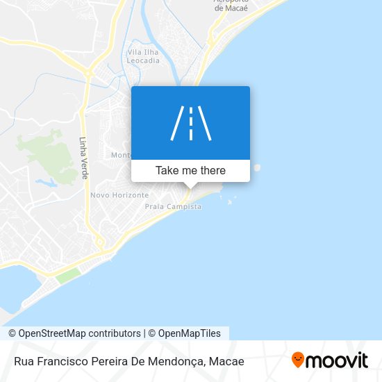 Rua Francisco Pereira De Mendonça map