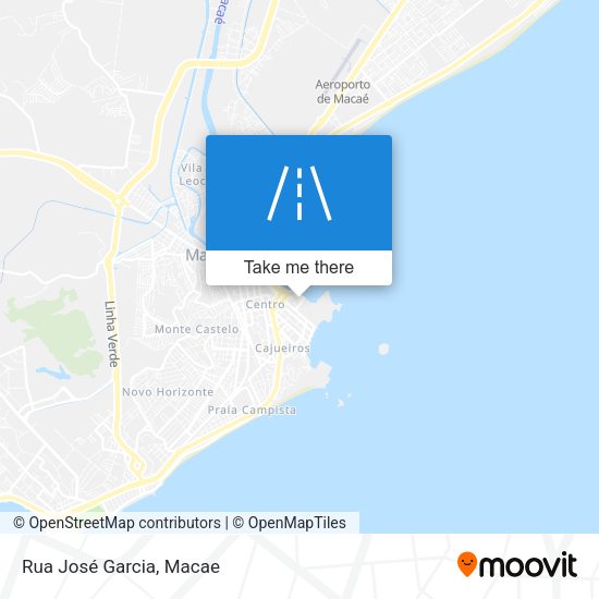 Rua José Garcia map