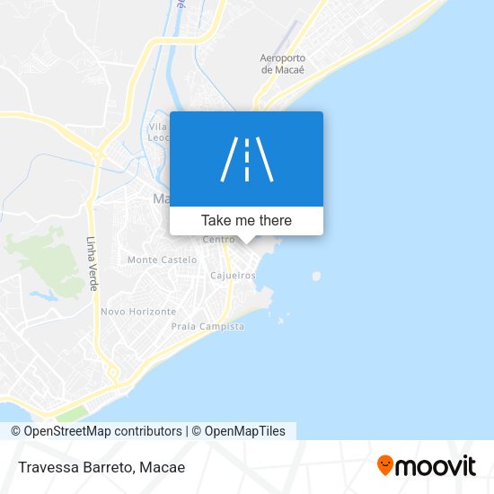 Travessa Barreto map