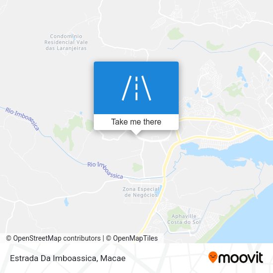 Estrada Da Imboassica map