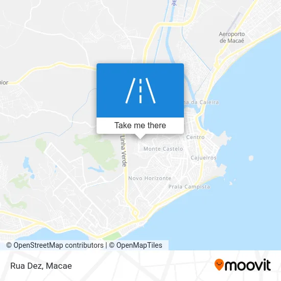 Rua Dez map