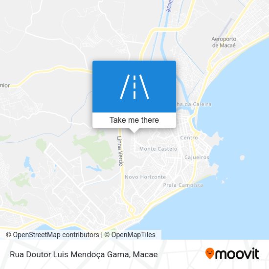 Rua Doutor Luis Mendoça Gama map