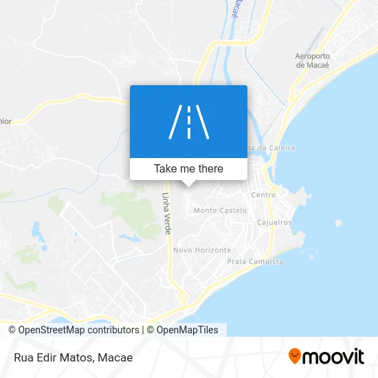 Rua Edir Matos map