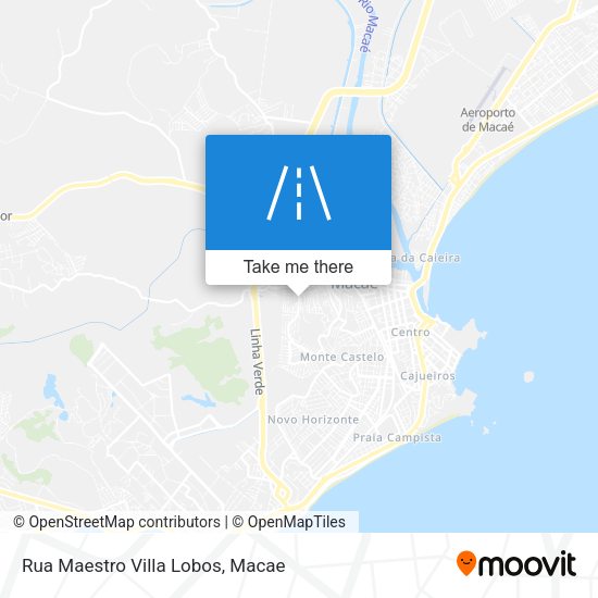 Rua Maestro Villa Lobos map