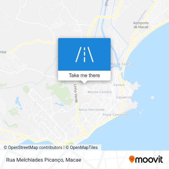 Rua Melchíades Picanço map