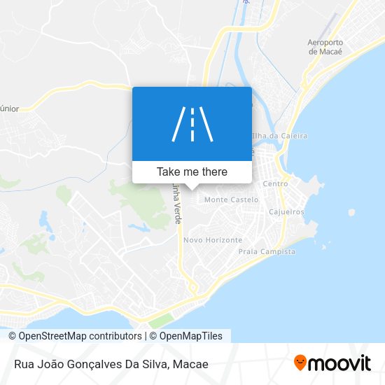 Rua João Gonçalves Da Silva map