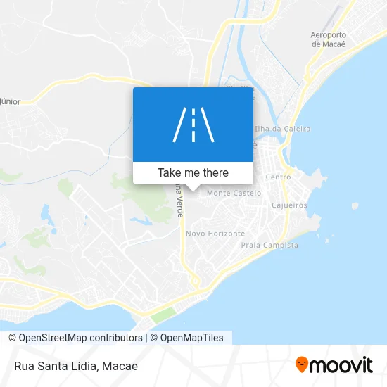 Rua Santa Lídia map