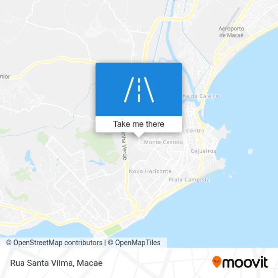 Rua Santa Vilma map