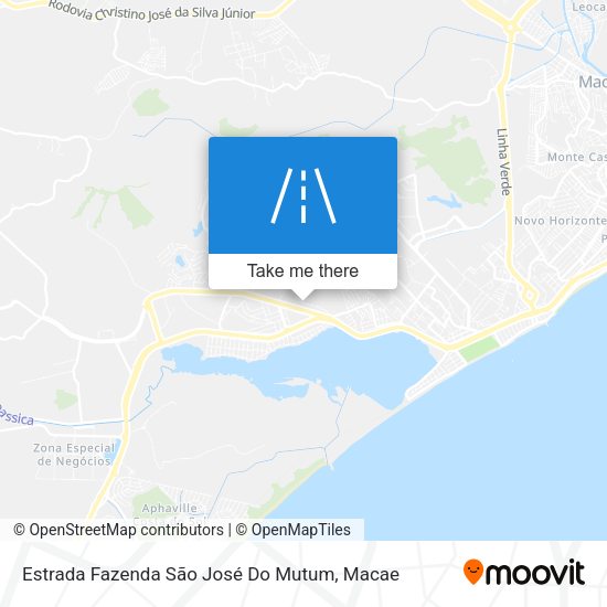 Estrada Fazenda São José Do Mutum map