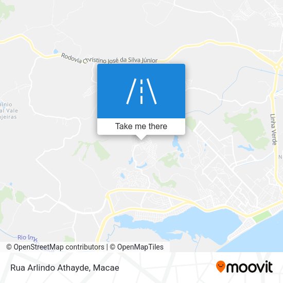 Rua Arlindo Athayde map
