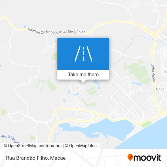 Rua Brandão Filho map