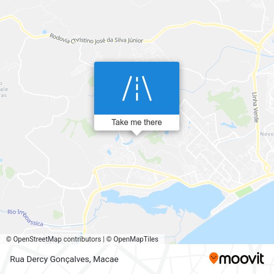 Rua Dercy Gonçalves map