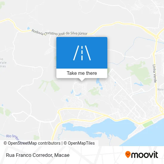 Rua Franco Corredor map