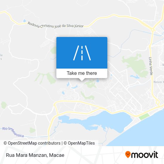 Rua Mara Manzan map