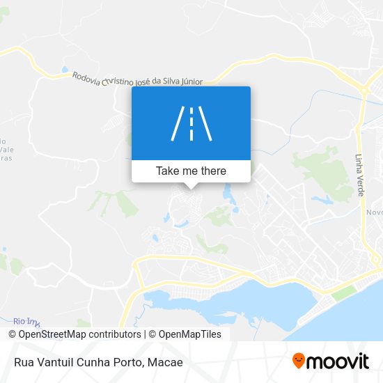 Rua Vantuil Cunha Porto map