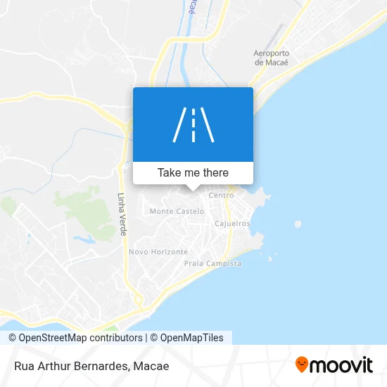 Rua Arthur Bernardes map