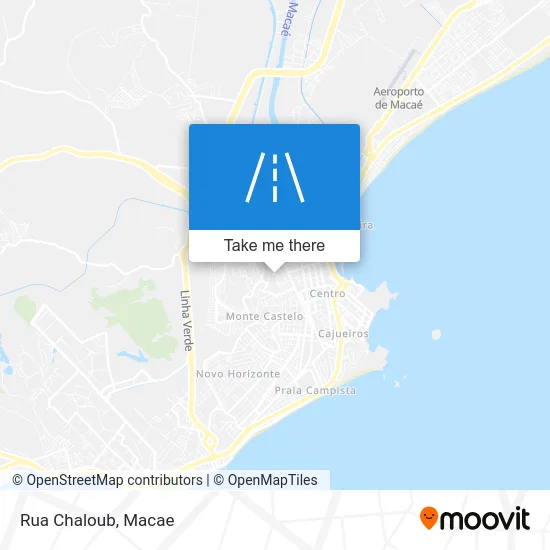 Rua Chaloub map
