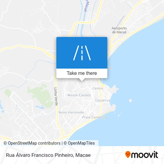 Rua Álvaro Francisco Pinheiro map