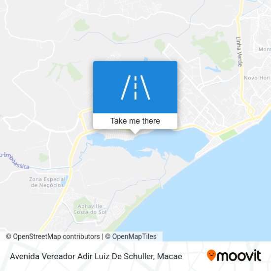 Avenida Vereador Adir Luiz De Schuller map