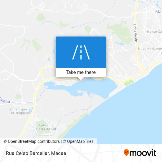 Rua Celso Barcellar map
