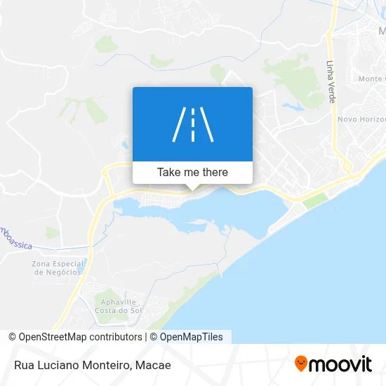 Rua Luciano Monteiro map
