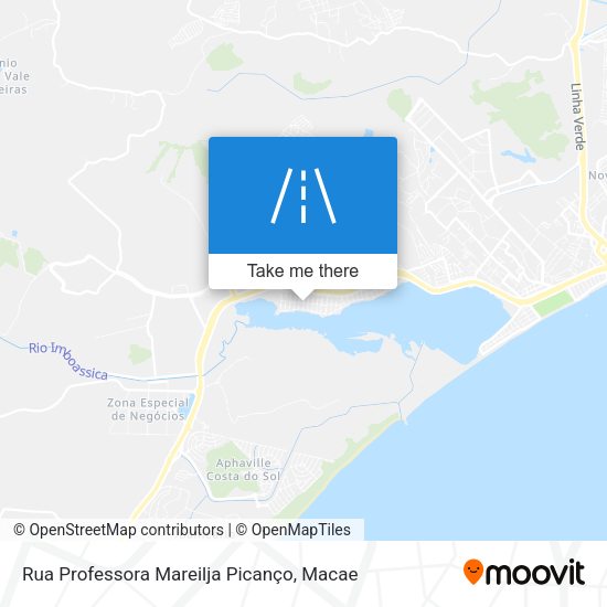 Rua Professora Mareilja Picanço map