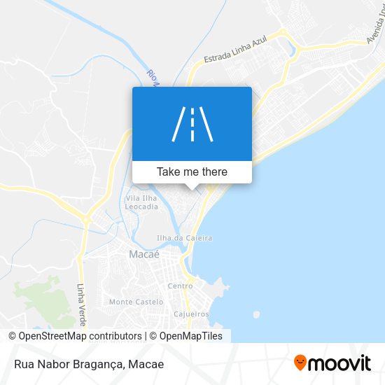 Rua Nabor Bragança map
