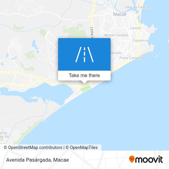 Avenida Pasárgada map