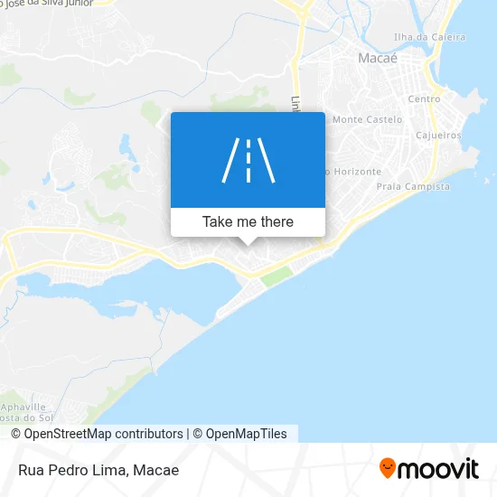 Rua Pedro Lima map