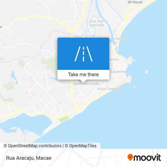 Rua Aracaju map